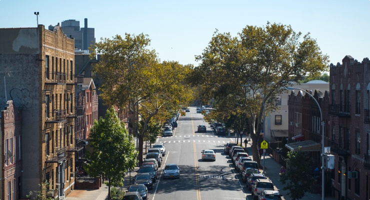 City photograph for the asthma and the environment report