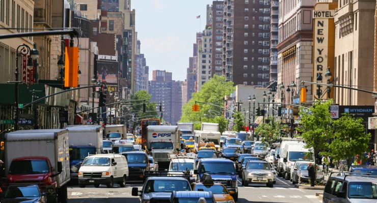 City photograph for the outdoor air and health report